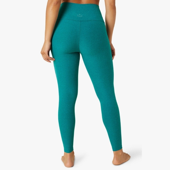 NEW Beyond Yoga Bay Blue Spacedye Caught In The Midi High Waisted Leggings - Picture 8 of 9
